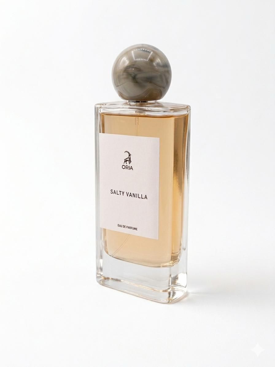 Salty Vanilla Perfume – Warm Amber & Vanilla Fragrance with Spice