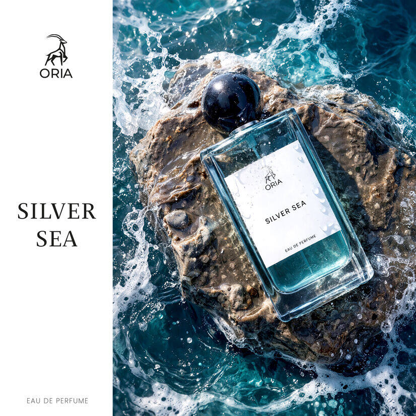 Silver Sea Perfume Fresh Citrus & Jasmine Fragrance with Pink Pepper